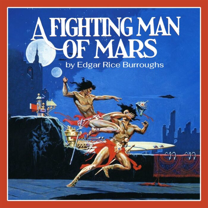 A Fighting Man of Mars audiobook cover