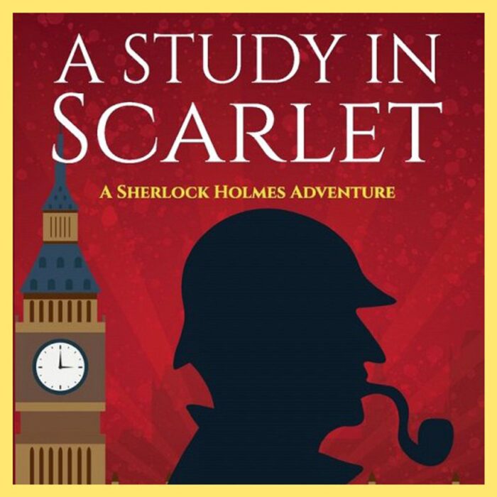 Sherlock Holmes - A Study In Scarlet audiobook cover
